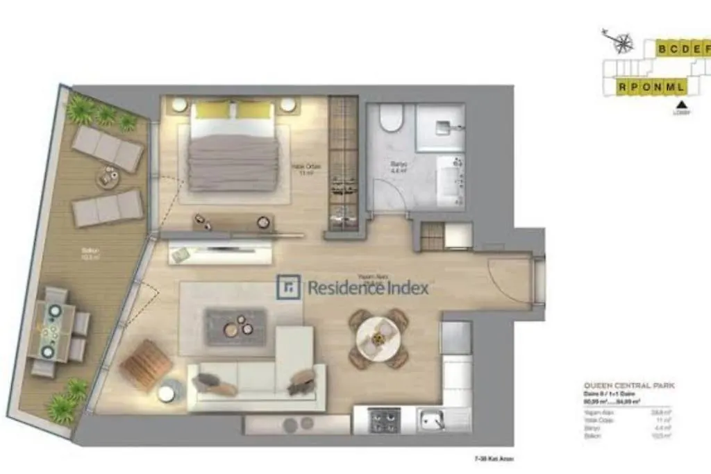 Live Lavishly Balcony 30 Plus Floor Estambul Apartamento